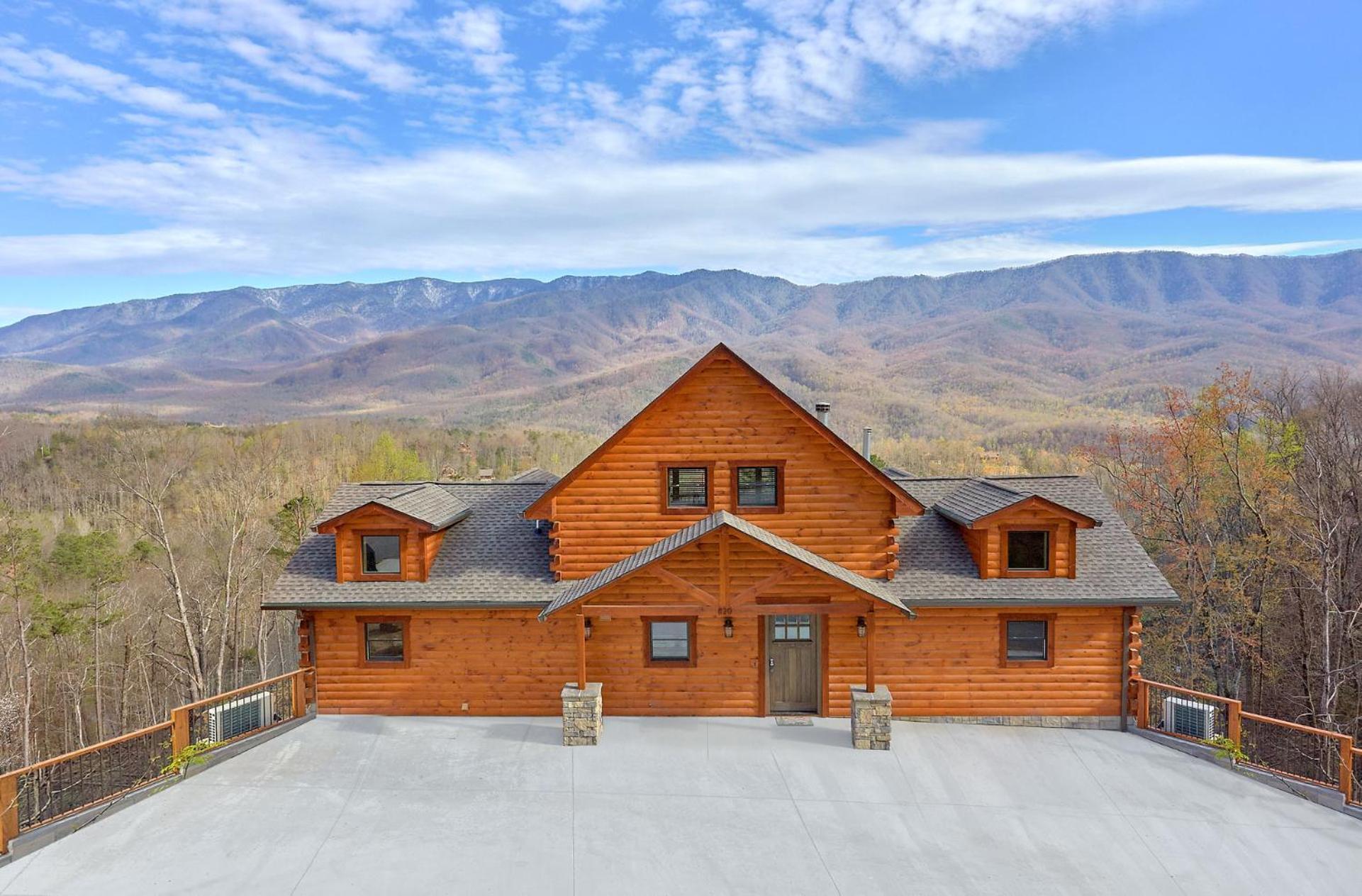 Misty Mountain Adventure Lodge Gatlinburg Exterior foto